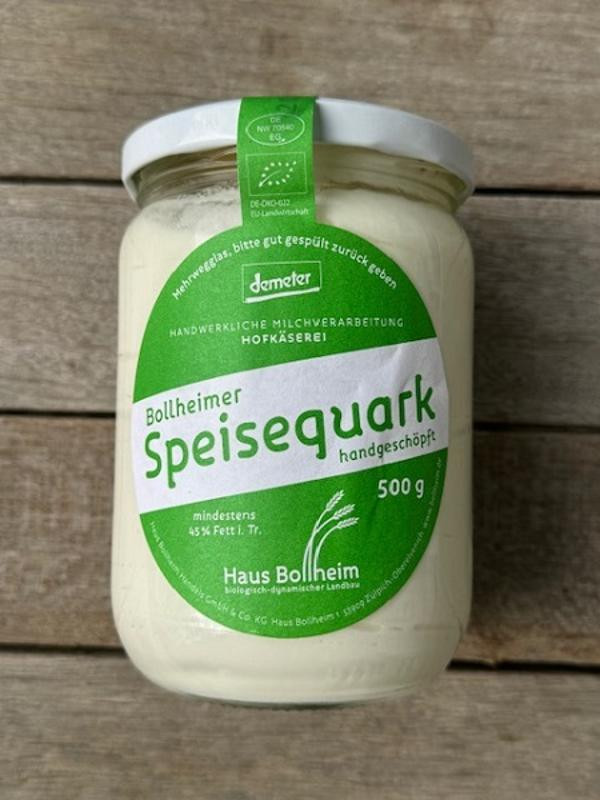 Produktfoto zu Bollheimer Quark, handgeschöpf