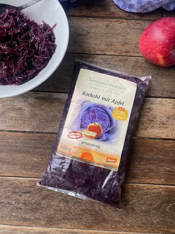 Produktfoto zu Rotkohl Beutel 500 g genussfertig