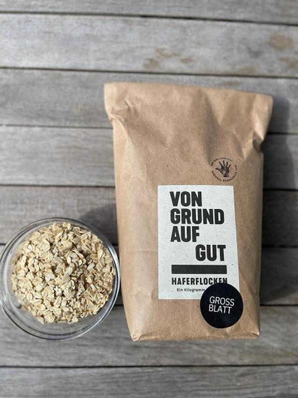 Produktfoto zu Haferflocken Großblatt 1 kg