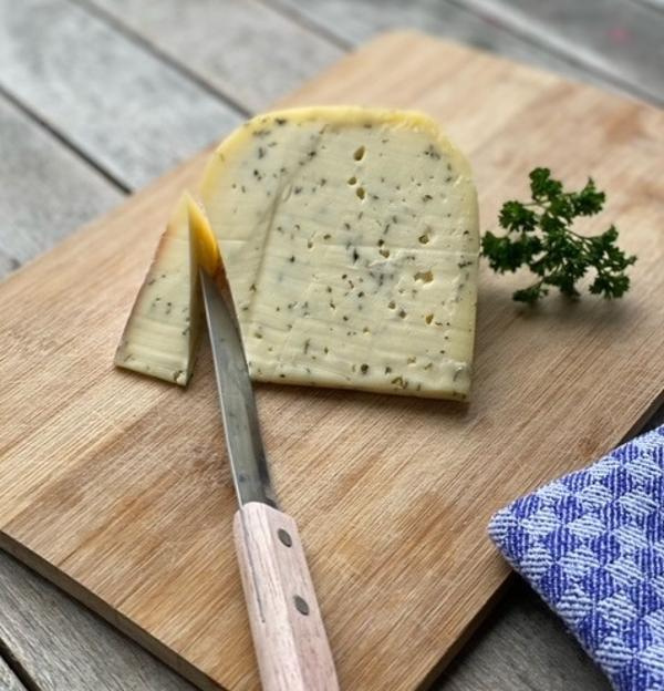 Produktfoto zu Bollheimer Gouda -Bärlauch 400g