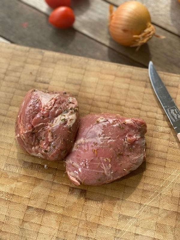 Produktfoto zu Lammsteak, marin. 2 x ca.200 g