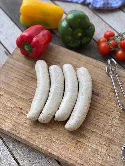 Produktfoto zu Bärlauchbratwurst (4Stk.Pack.)