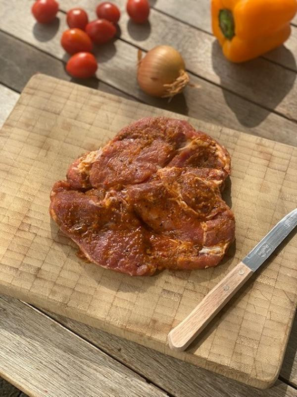 Produktfoto zu Nackensteaks,mariniert ca. 2 x 200 g