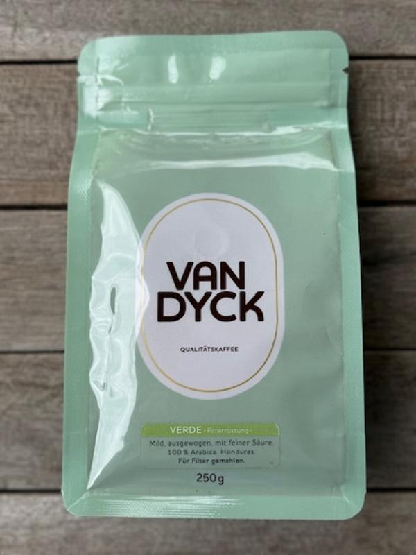 Produktfoto zu Van Dyck Filterkaffee 250g Verde