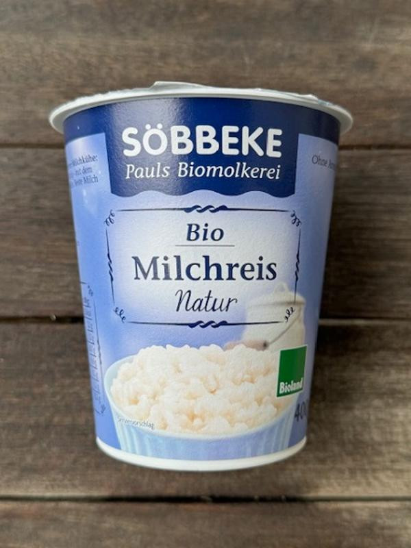 Produktfoto zu Milchreis 400g Becher