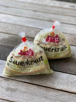 Produktfoto zu Frisches Sauerkraut 500g